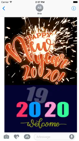 Game screenshot Animated Happy New Year 2020 mod apk