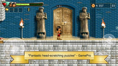 Screenshot from Babylonian Twins Platformer