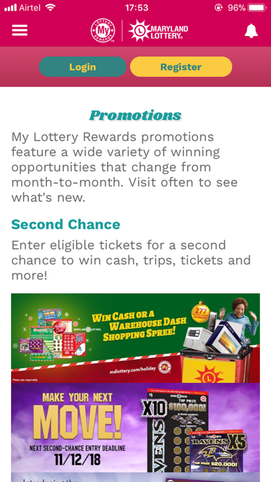 How to cancel & delete MD Lottery-My Lottery Rewards from iphone & ipad 3