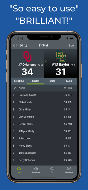 Baylor Football Schedules(圖3)-速報App