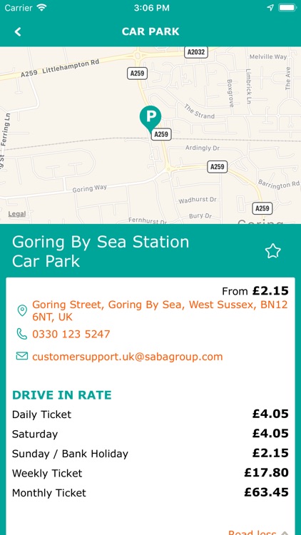 Saba Parking UK