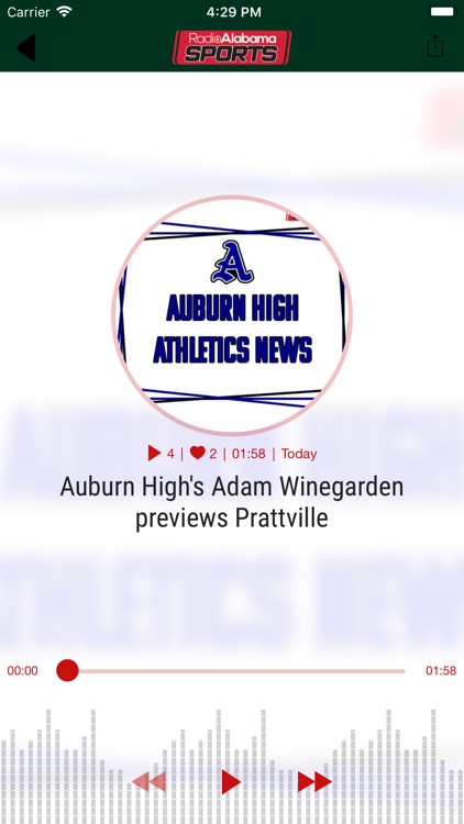 RadioAlabama Sports screenshot-4