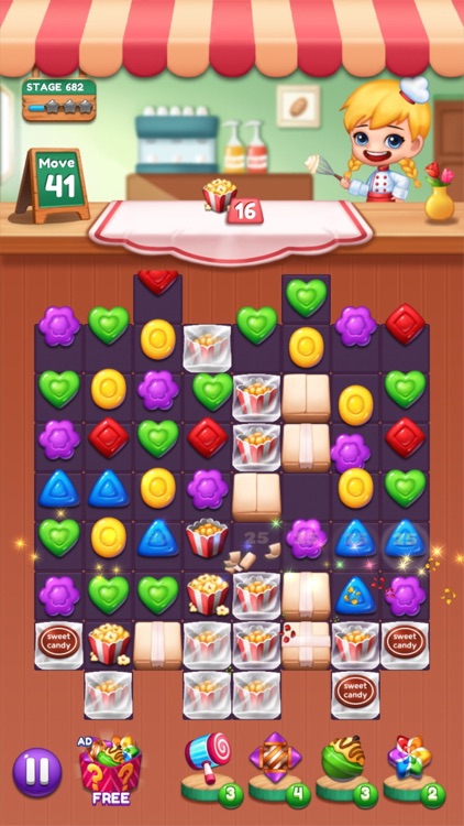 Sweet Candy POP Match 3 Puzzle screenshot-9