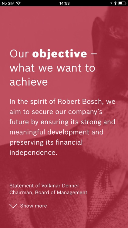 We are Bosch