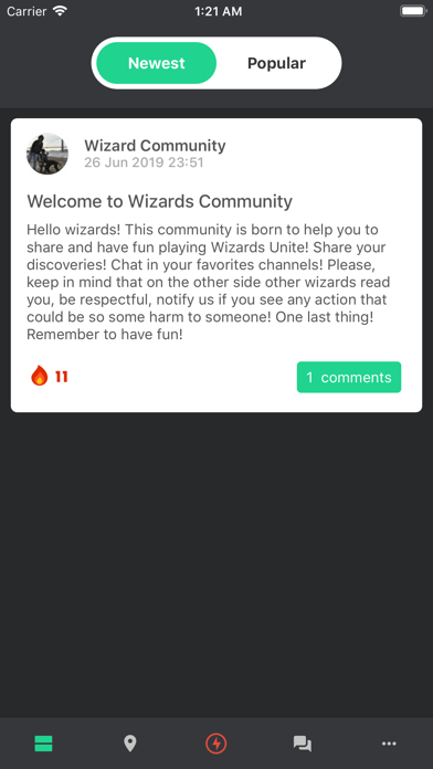 Wizards Community screenshot 2