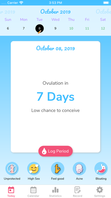 MyPeriod - Period Tracker screenshot 3