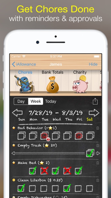 iAllowance Lite with ... screenshot1