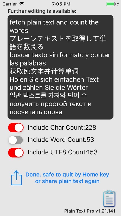 Plain Text Pro + Word Counter