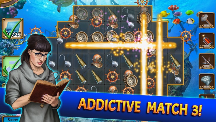Treasure Match 3 Mystery Games screenshot-0