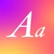 Shine on social media and messengers, surprise your friends with stylish fonts and emojis