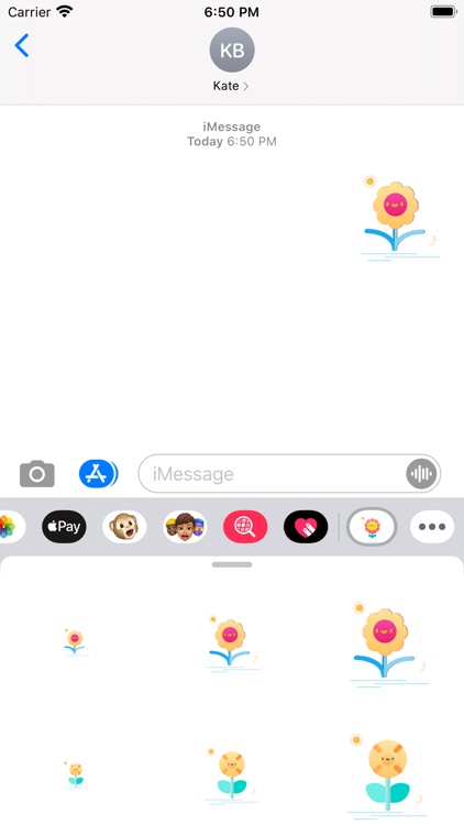 Cute flower Sticker screenshot-3