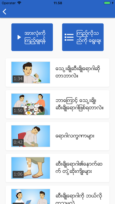 Diabetes Guide Myanmar screenshot 2