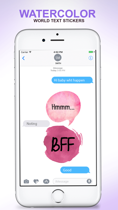 Watercolor - Text Stickers screenshot 4