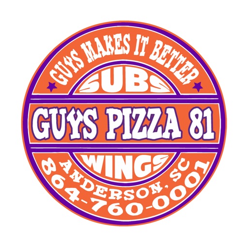 Guys Pizza 81 iOS App