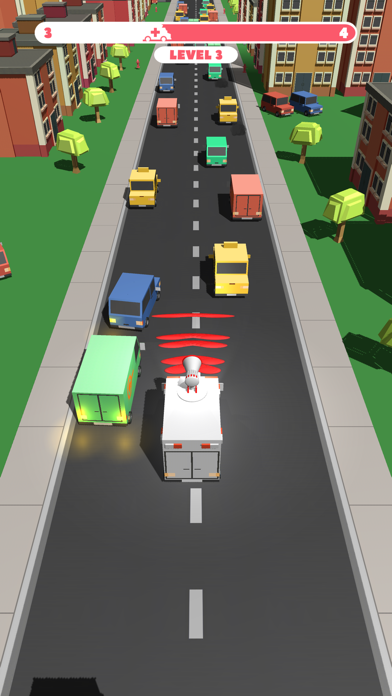 Ambulance Rush 3D! screenshot 2