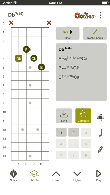 Oolimo Guitar Chords screenshot-7