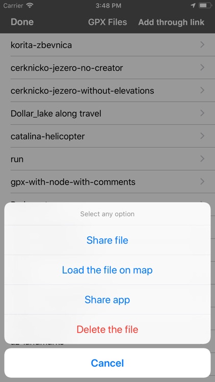 GPX Viewer-Converter-Tracking screenshot-9