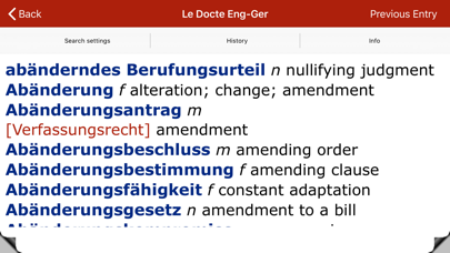 Le Docte English-German screenshot 4