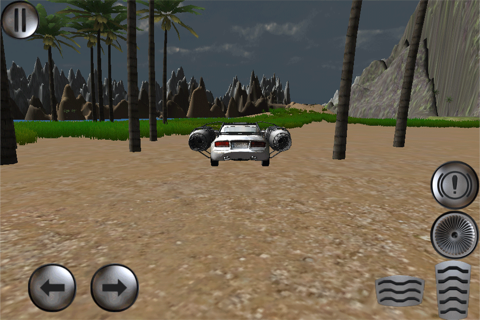 Jet Car - Tropical Islands screenshot 2