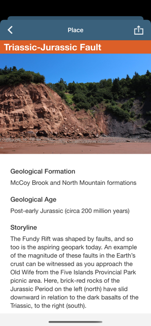 Cliffs of Fundy Geopark(圖5)-速報App