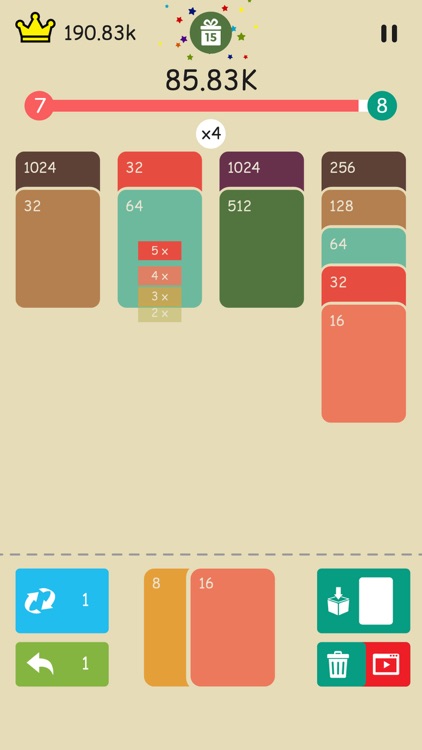 2048 Solitaire Merge Card screenshot-3