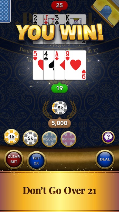 Blackjack Free Screenshot 4