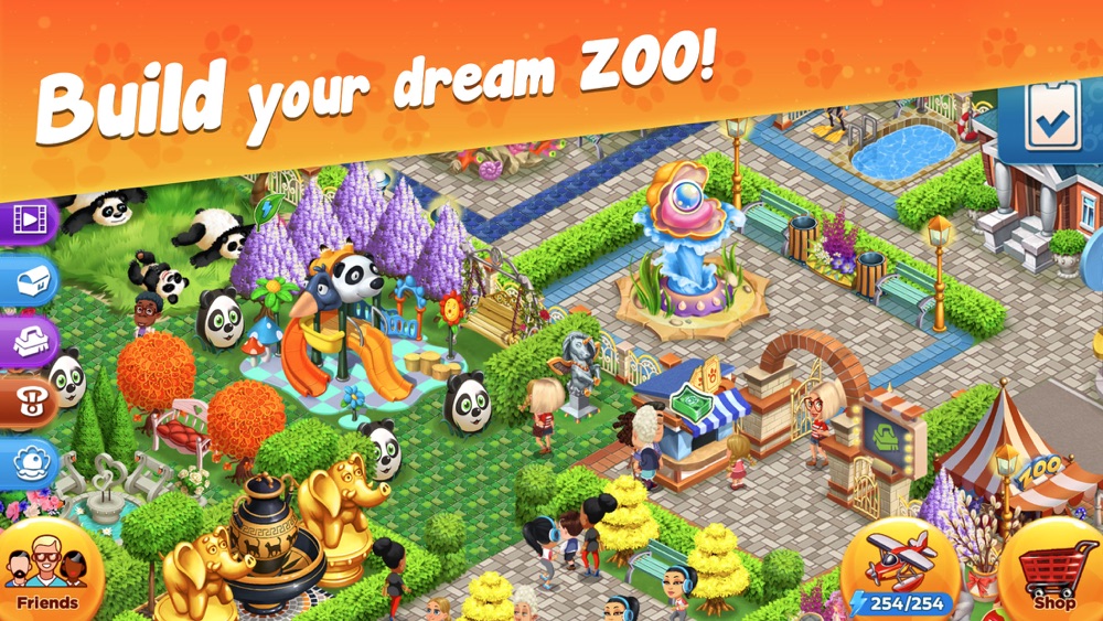 Download Zoo Craft Animal Park Tycoon App For Iphone Free Download Zoo Craft Animal Park Tycoon For Ipad Iphone At Apppure PSD Mockup Templates