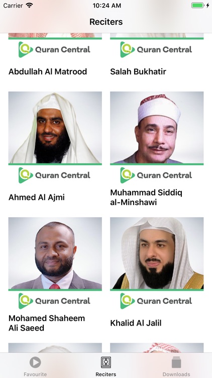 The Quran Reciters.
