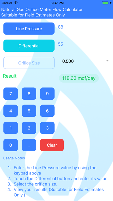 How to cancel & delete Nat Gas Flow Calculator from iphone & ipad 3