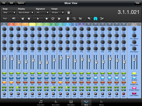 Meteor Multitrack Recorder - náhled