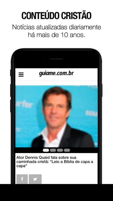 Guiame - Notícias Gospel screenshot 2