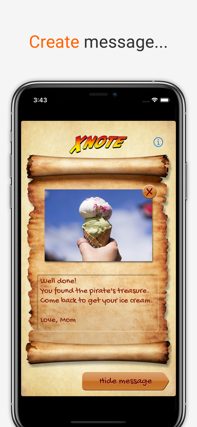 Message Hunt - Xnote