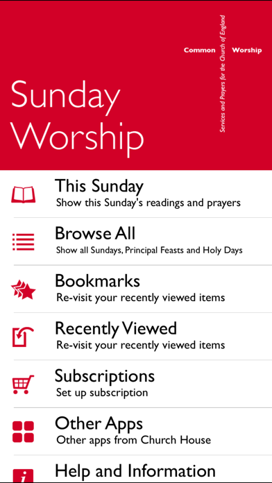 How to cancel & delete Sunday Worship from iphone & ipad 2