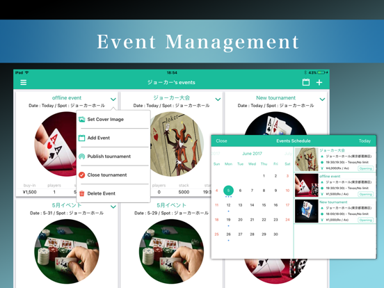 Poker Club -  Club management screenshot 2