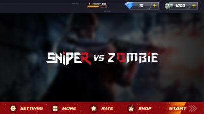 Sniper VS Zombie War Fury screenshot 2