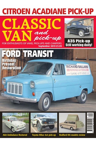Classic Van & Pick Up Magazine - náhled