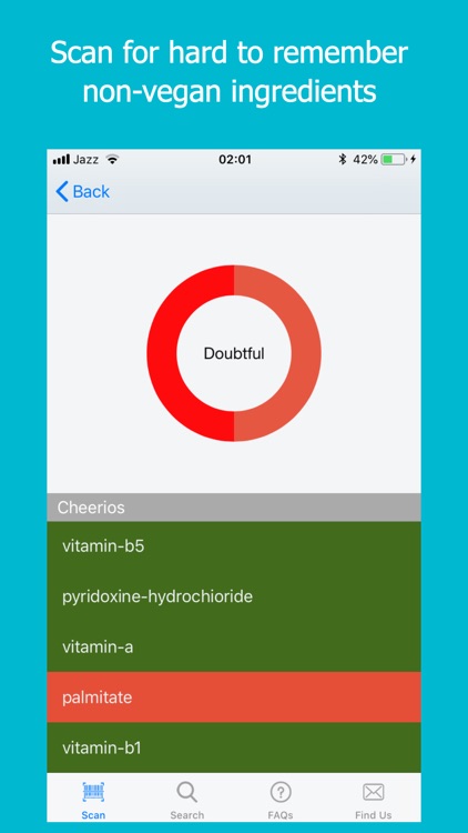 Vegan Scanner - Is it Vegan?