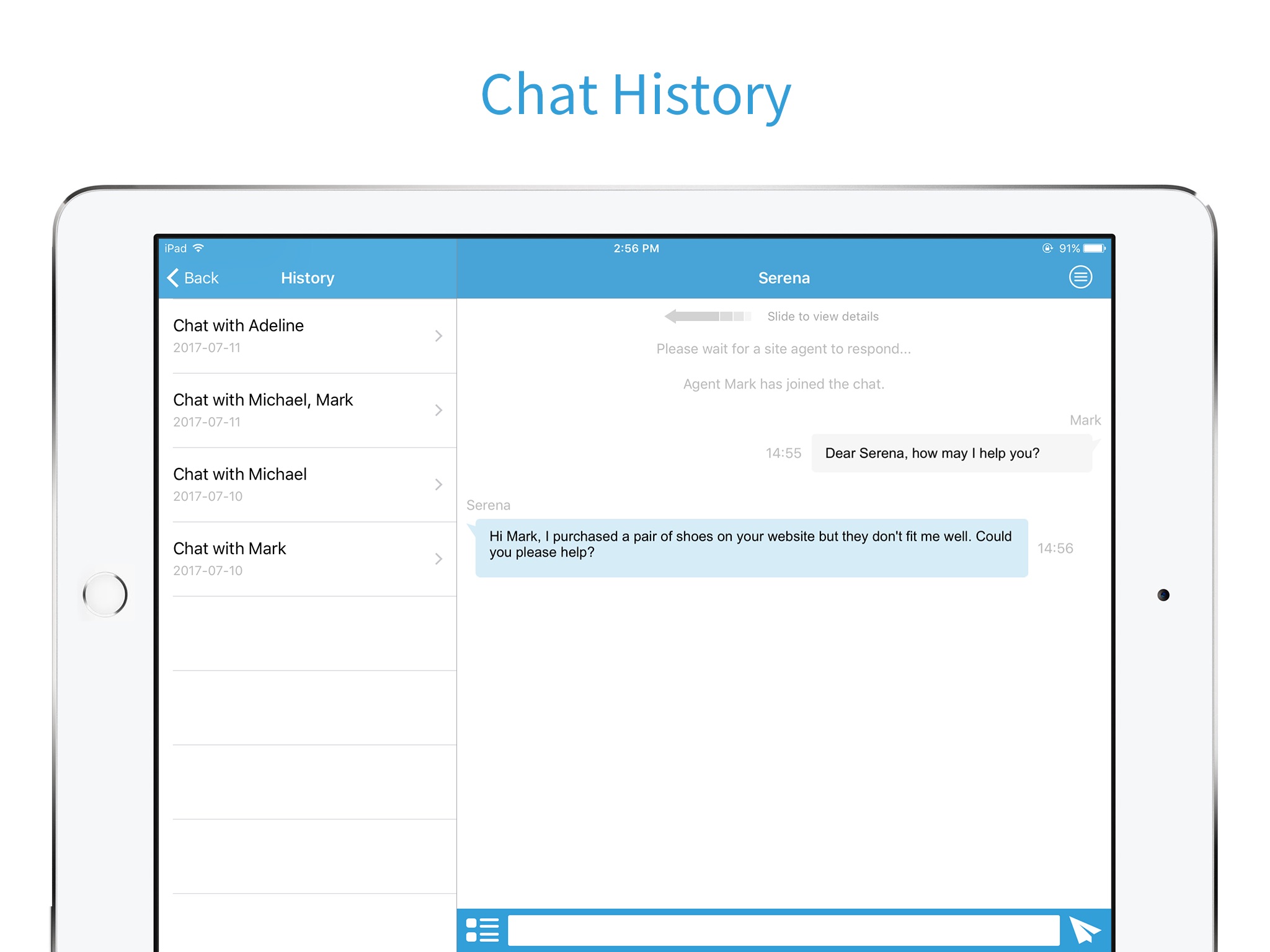 Comm100 Live Chat screenshot 4