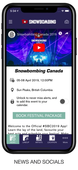 Snowbombing Canada