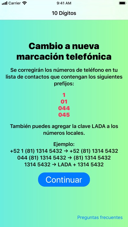 10 dígitos
