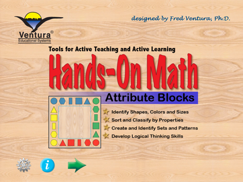 Hands-On Math Attribute Blocks - náhled