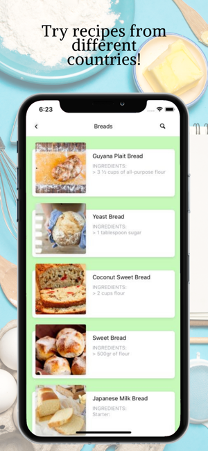 Bread and Sweet Snacks Recipes(圖2)-速報App