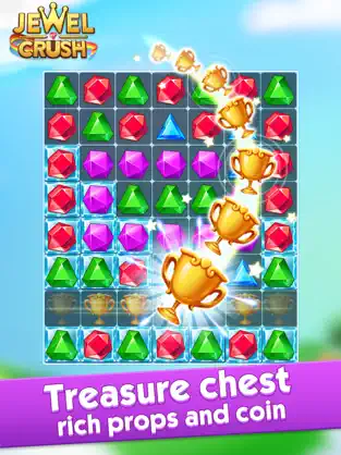 Screenshot 2 Jewel Crush - Match 3 Games iphone