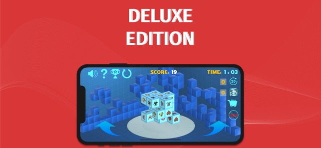 Mahjong 3D Cube Deluxe Game(圖2)-速報App