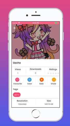Gacha Life 4k Wallpapers App Itunes United States - rose gold girly wallpapers rose gold roblox wallpaper girl