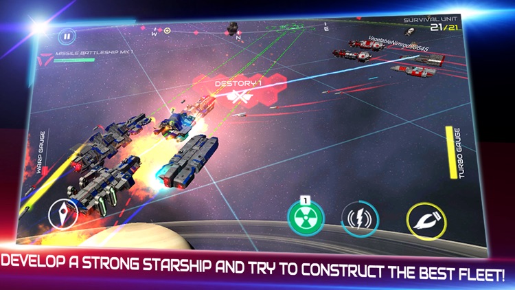 Starship Battle 3D