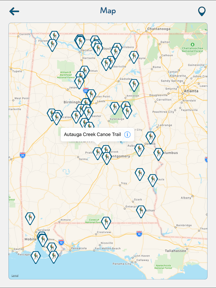 Alabama Recreation Trails