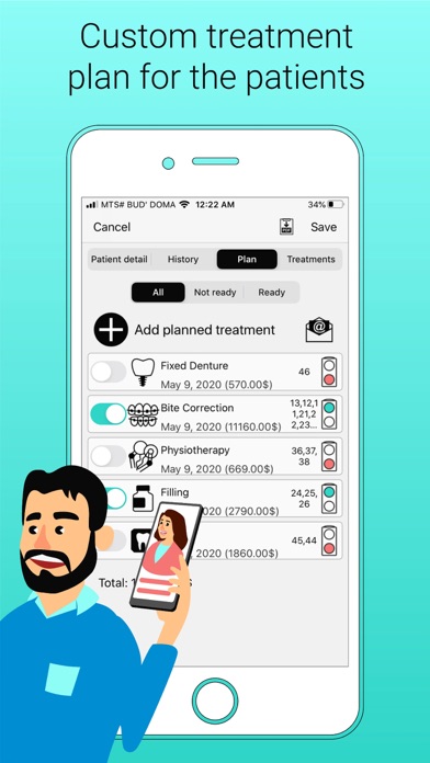 iDentist: dental clinic app screenshot 2