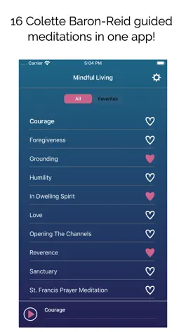 Game screenshot Mindful Living Meditations apk