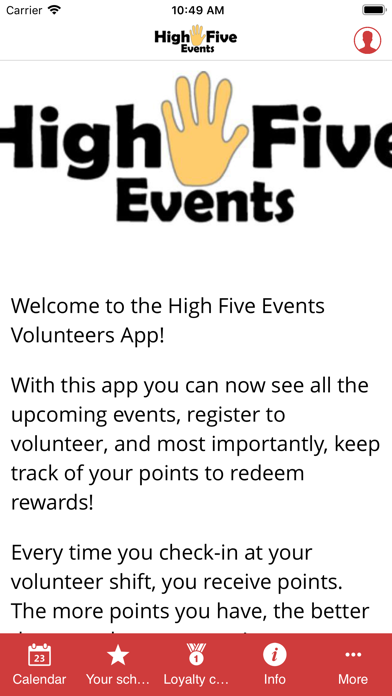 High Five Events Volunteers screenshot 4